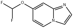 Imidazo[1,2-a]pyridine, 7-(difluoromethoxy)- Struktur