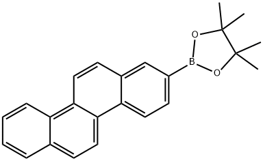 1,3,2-Dioxaborolane, 2-(2-chrysenyl)-4,4,5,5-tetramethyl- Struktur