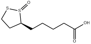 1,2-Dithiolane-3-pentanoic acid, 2-oxide, (3S)- Struktur