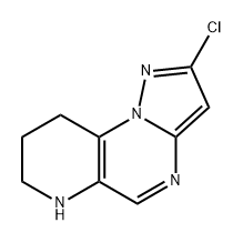 Pyrazolo[1,5-a]pyrido[2,3-e]pyrimidine, 2-chloro-6,7,8,9-tetrahydro- Struktur