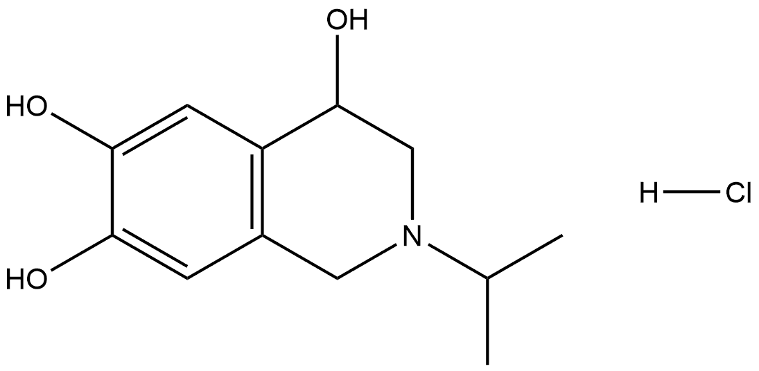 Isoproterenol Impurity 18 HCl Struktur