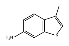 1H-Indol-6-amine, 3-fluoro- Struktur