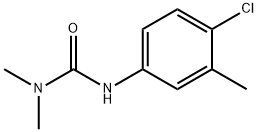 Urea, N'-(4-chloro-3-methylphenyl)-N,N-dimethyl- Struktur