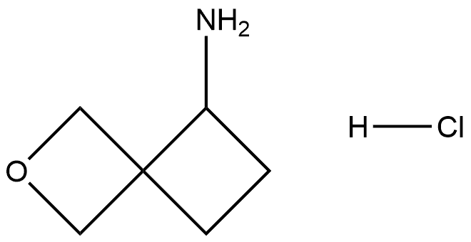 2-Oxaspiro[3.3]heptan-5-amine, hydrochloride (1:1) Struktur