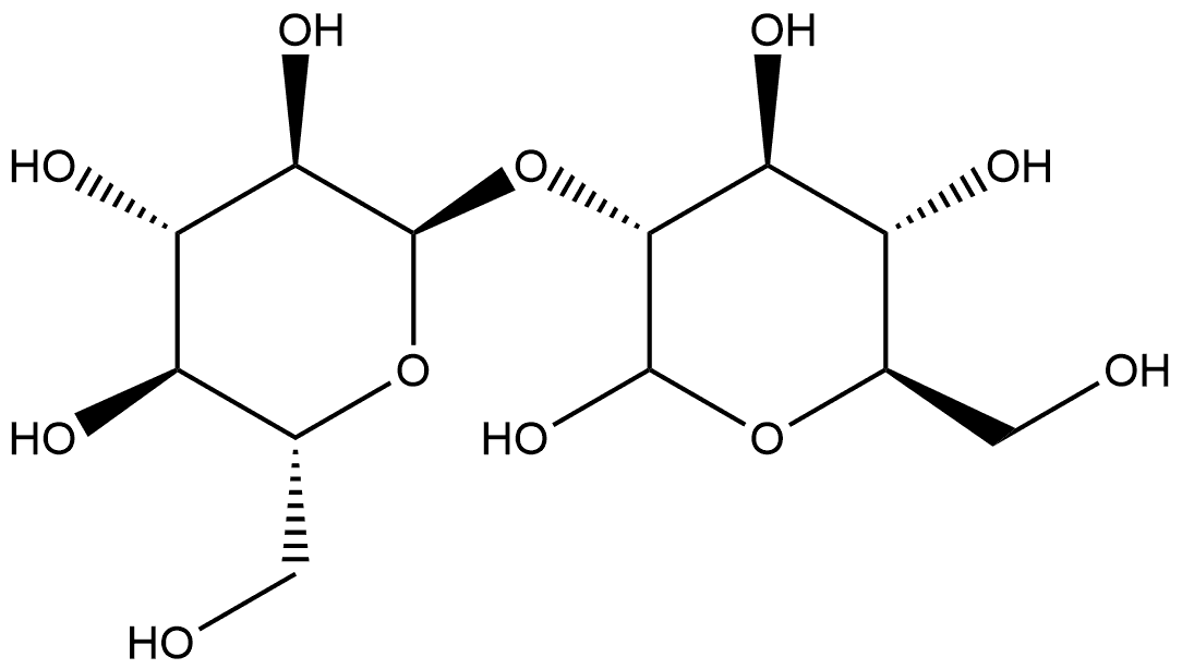 D-Glucopyranose, 2-O-α-D-glucopyranosyl- Struktur