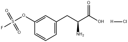 (S)-2-氨基-3-(3-(氟磺?；?氧基苯基)丙酸鹽酸鹽, 2868977-20-0, 結(jié)構(gòu)式