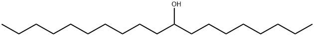 9-nonadecanol Struktur