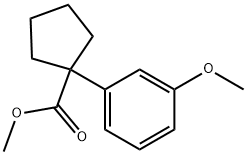 Cyclopentanecarboxylic acid, 1-(3-methoxyphenyl)-, methyl ester