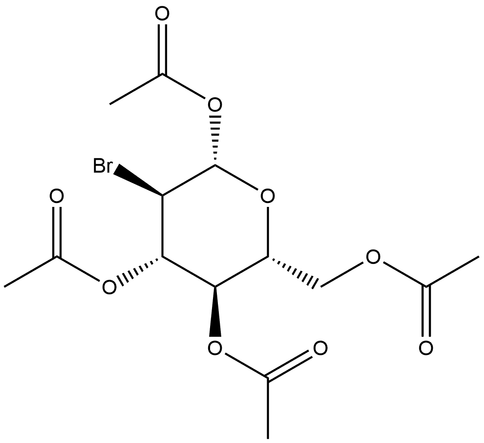 β-D-Glucopyranose, 2-bromo-2-deoxy-, 1,3,4,6-tetraacetate