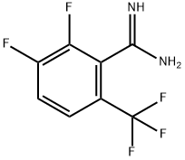 Benzenecarboximidamide, 2,3-difluoro-6-(trifluoromethyl)- Struktur