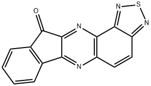 11H-INDENO[1,2-B][1,2,5]THIADIAZOLO[3,4-F]QUINOXALIN-11-ONE Struktur