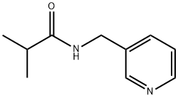 2-methyl-N-(3-pyridinylmethyl)propanamide Struktur