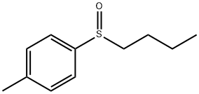 Benzene, 1-(butylsulfinyl)-4-methyl- Struktur