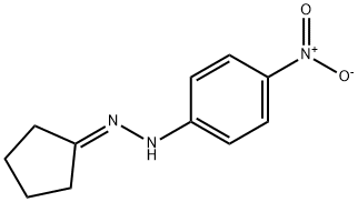 Cyclopentanone, 2-(4-nitrophenyl)hydrazone