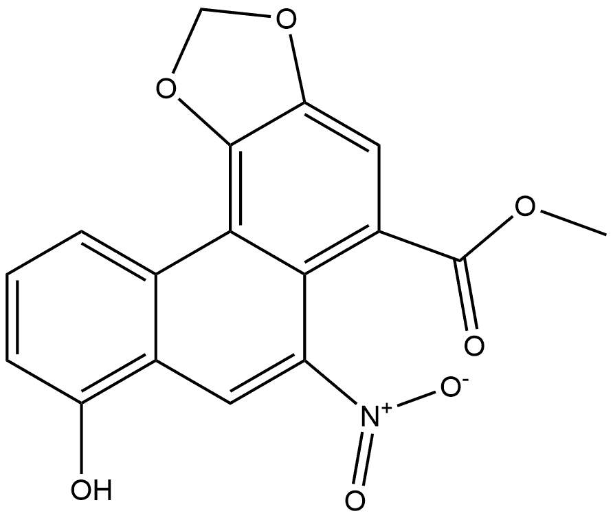 Aristolochic Acid A Impurity 2 Struktur