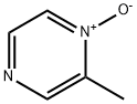 Pyrazine, 2-methyl-, 1-oxide Struktur