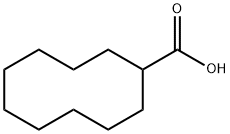 Cyclodecanecarboxylic acid Struktur