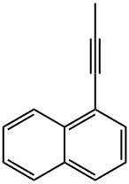 Naphthalene, 1-(1-propyn-1-yl)- Struktur