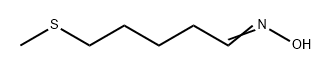 Pentanal, 5-(methylthio)-, oxime Struktur