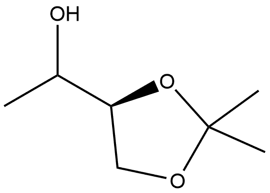 1,3-Dioxolane-4-methanol, α,2,2-trimethyl-, (4S)- Struktur