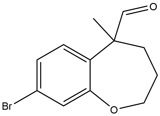 8-bromo-5-methyl-2,3,4,5-tetrahydrobenzo[b Struktur