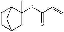 2-Propenoic acid, 2-methylbicyclo[2.2.1]hept-2-yl ester Struktur