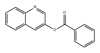 3-Quinolinol, 3-benzoate Struktur