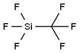 Silane, trifluoro(trifluoromethyl)- Struktur