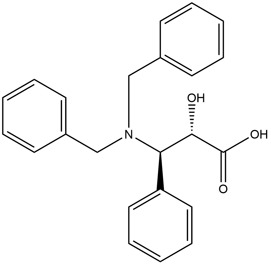 Benzenepropanoic acid, β-[bis(phenylmethyl)amino]-α-hydroxy-, (αS,βR)-