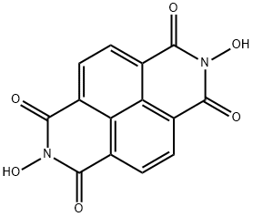 Benzo[lmn][3,8]phenanthroline-1,3,6,8(2H,7H)-tetrone, 2,7-dihydroxy- Struktur