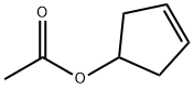 3-Cyclopenten-1-ol, 1-acetate Struktur