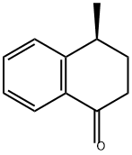 1(2H)-Naphthalenone, 3,4-dihydro-4-methyl-, (4S)- Struktur