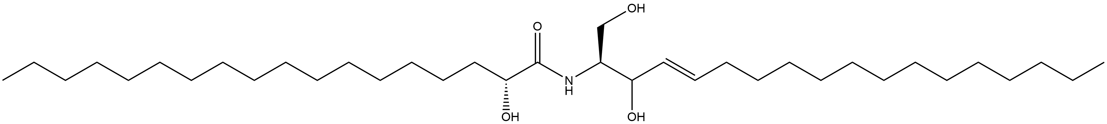 18:0(2S-OH) CERAMIDE Struktur