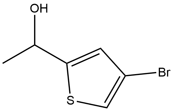 2-THIOPHENEMETHANOL, 4-BROMO-ALPHA-METHYL- Struktur