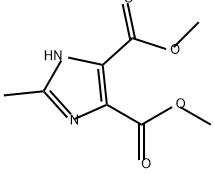 1H-Imidazole-4,5-dicarboxylic acid, 2-methyl-, 4,5-dimethyl ester Struktur