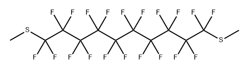 Decane, 1,1,2,2,3,3,4,4,5,5,6,6,7,7,8,8,9,9,10,10-eicosafluoro-1,10-bis(methylthio)-