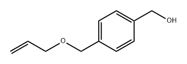 Benzenemethanol, 4-[(2-propen-1-yloxy)methyl]- Struktur