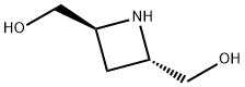 2,4-Azetidinedimethanol, (2S,4S)- Struktur