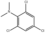 Benzenamine, 2,4,6-trichloro-N,N-dimethyl- Struktur