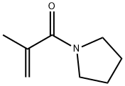 2-Propen-1-one, 2-methyl-1-(1-pyrrolidinyl)- Struktur