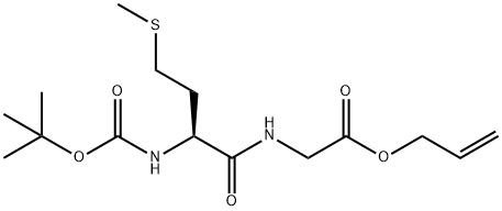 Glycine, N-[(1,1-dimethylethoxy)carbonyl]-L-methionyl-, 2-propenyl ester (9CI)