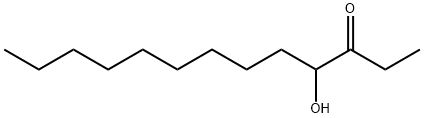 3-Tridecanone, 4-hydroxy- Struktur