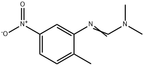 Methanimidamide, N,N-dimethyl-N'-(2-methyl-5-nitrophenyl)- Struktur