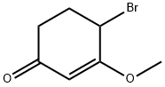 2-Cyclohexen-1-one,4-bromo-3-methoxy-(9CI) Struktur