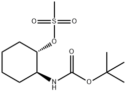 Carbamic acid, N-[(1S,2S)-2-[(methylsulfonyl)oxy]cyclohexyl]-, 1,1-dimethylethyl ester