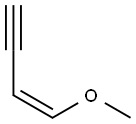 1-METHOXY-1-BUTEN-3-YNE, MIXTURE OF CIS- & TRANS-ISOMERS 98% Struktur