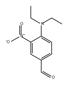 Benzaldehyde, 4-(diethylamino)-3-nitro- Struktur