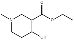 3-Piperidinecarboxylic acid, 4-hydroxy-1-methyl-, ethyl ester