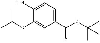 tert-Butyl 4-amino-3-isopropoxybenzoate Struktur