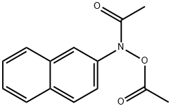 Acetamide, N-(acetyloxy)-N-2-naphthalenyl- Struktur